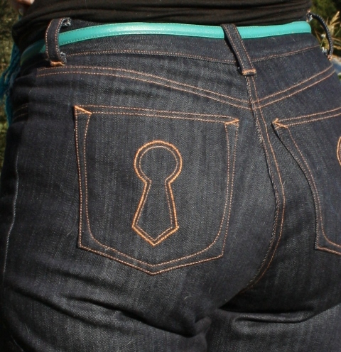 Jeans pocket detail